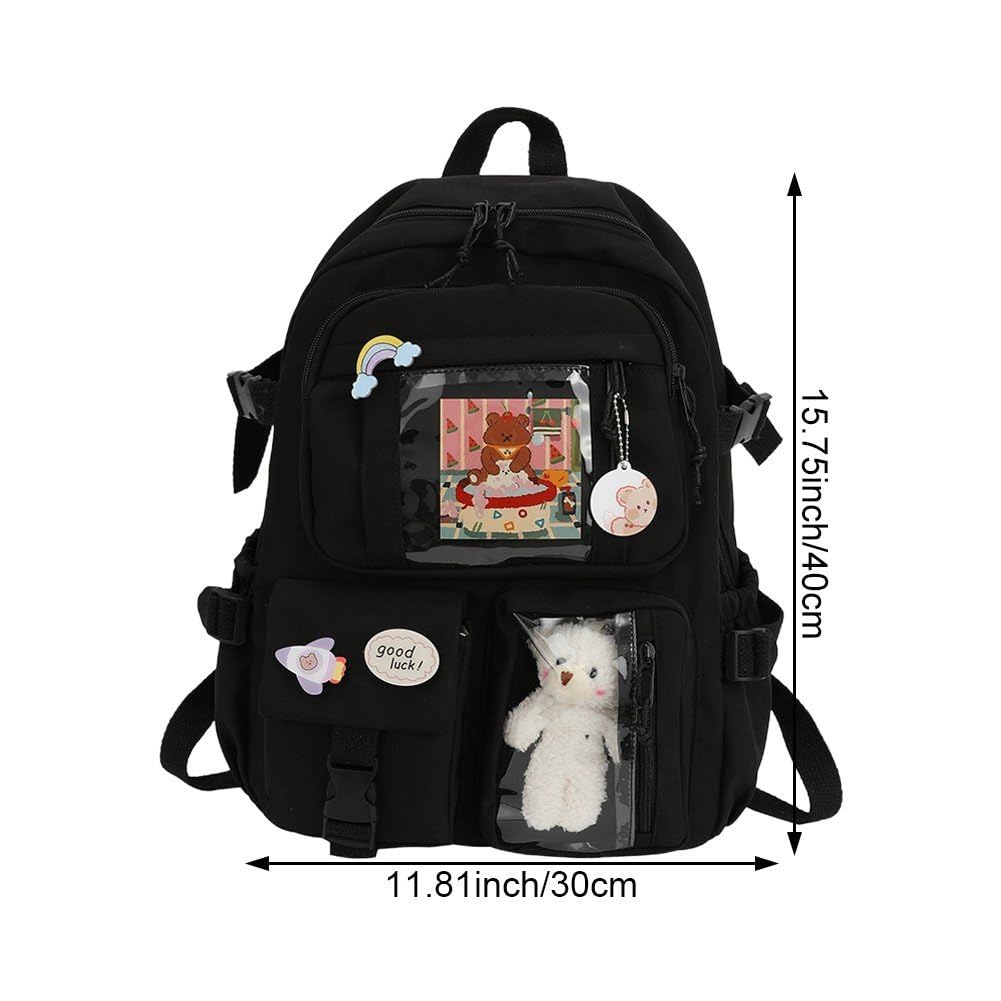 Amazon.co.jp: リュック ぬいぐるみ付 クマ 熊 ベア リュックサック 痛